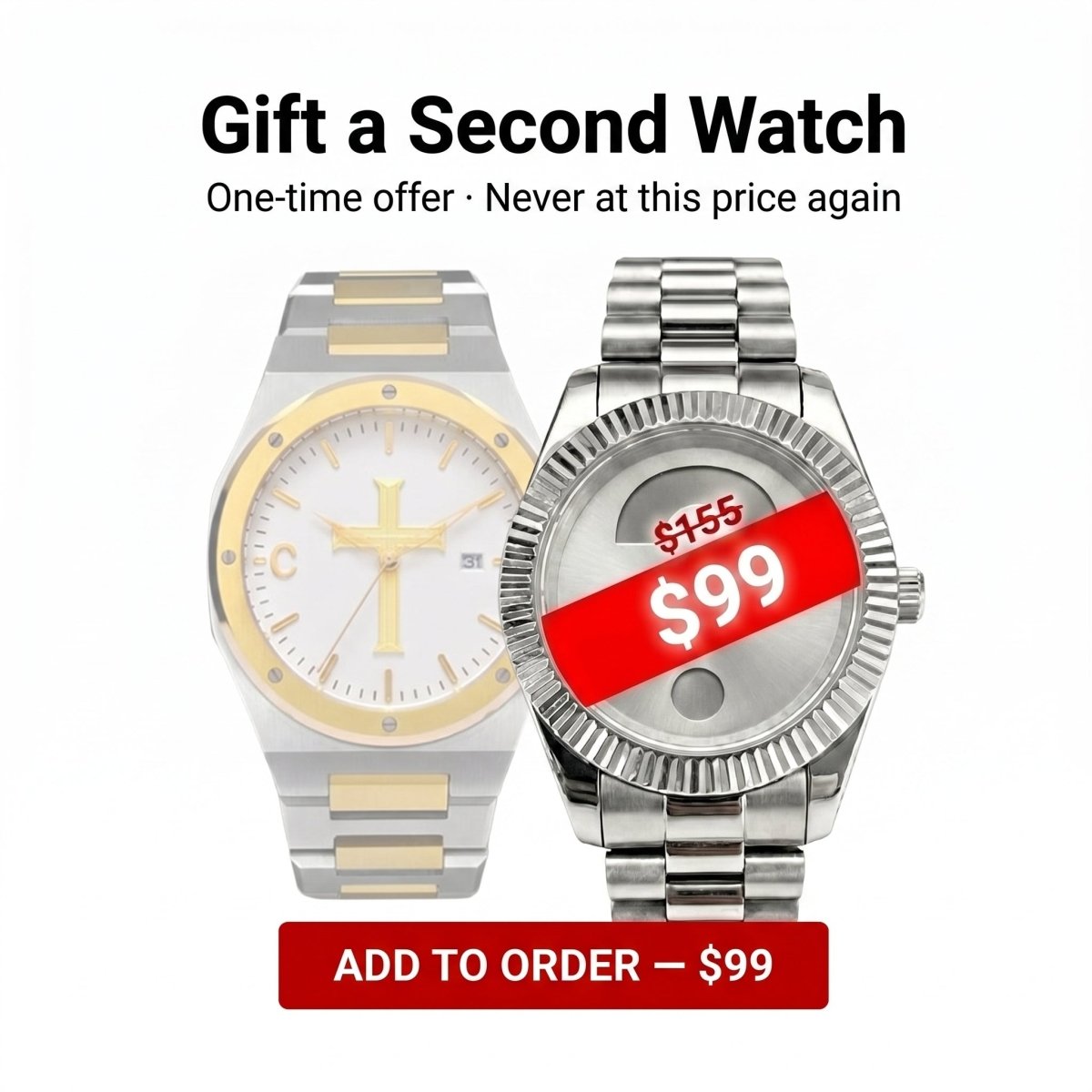 Add a Second Watch ($55 Off) - EliorWatches