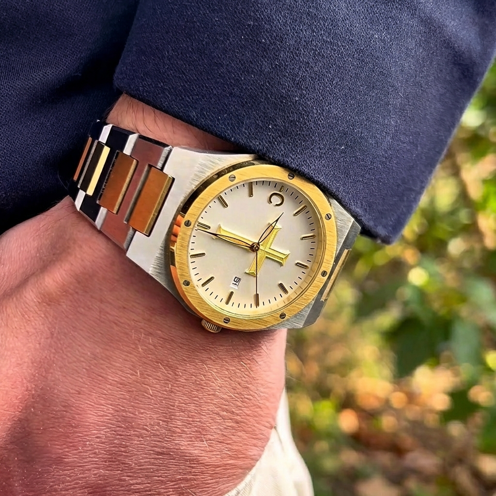 Golden Cross | White