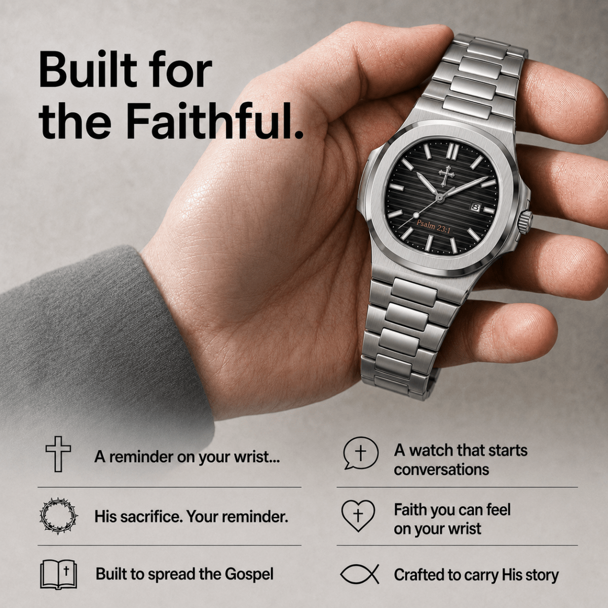 Psalm 23:1 (PRE-ORDER NOW!) - EliorWatches