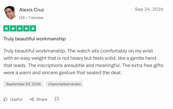 Customer review